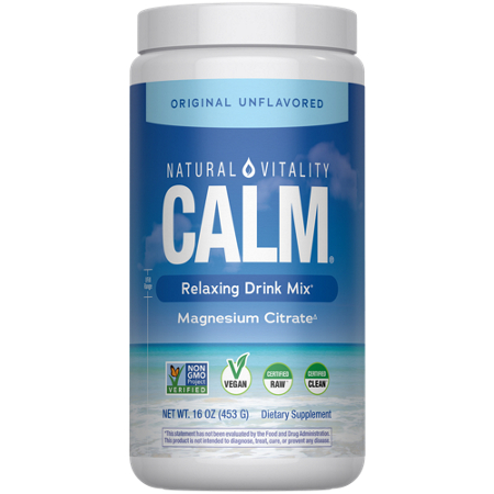 Natural Vitality Calm Magnesium Powder container front
