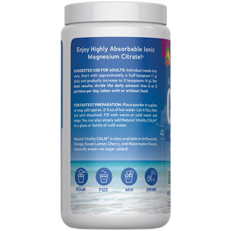 Rasp-Lemon Natural Calm Magnesium view 4