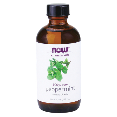 Now Foods Peppermint Essential Oil bottle front