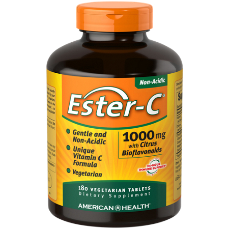 Ester-C with Citrus Bioflavonoids tablets front