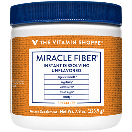 The Vitamin Shoppe Miracle Fiber Powder container front