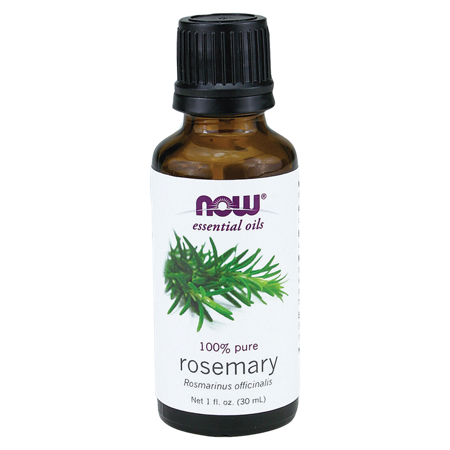 Now Foods Rosemary 100% Pure Essential Oil bottle front