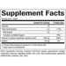 Natural Factors Vitamin C 500mg Supplement Label