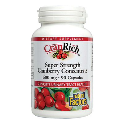 CranRich Super Strength Cranberry Concentrate - 500 MG (90 Capsules)