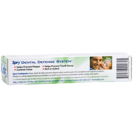 Spray Spearmint Toothpaste with Xylitol and Aloe box view 5