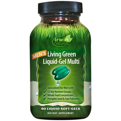 Men's Living Green Liquid-Gel Multivitamin (90 Liquid Softgels)