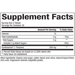 Supplement Facts label for Natural Factors Suntheanine L-Theanine