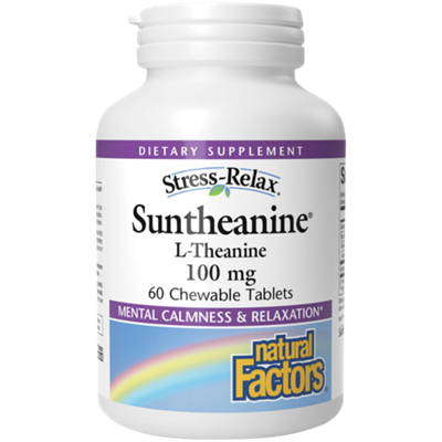 Suntheanine L-Theanine (60 Chewable Tablets)