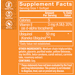 Supplement Facts label for Ubiquinol CoQ-10 50 MG