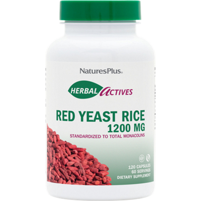 Red Yeast Rice - 600 MG (120 Vegetarian Tablets)
