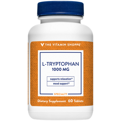 L-Tryptophan - Supports Mood & Relaxation - 1,000 MG (60 Tablets)