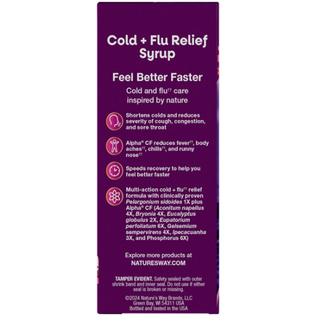 Natures Way Umcka Cold Flu Relief Syrup Berry view 5