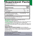 Natures Answer Sambucus Black Elderberry Extract label