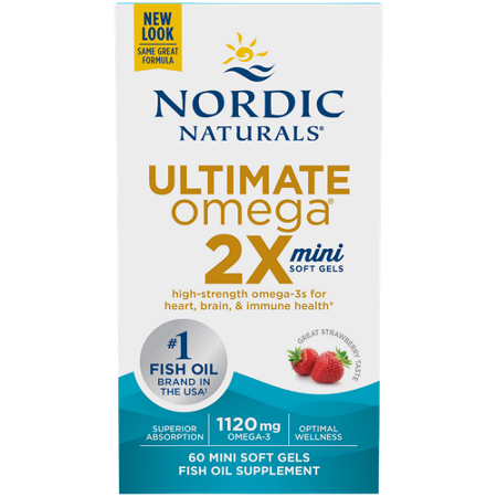 Nordic Naturals Ultimate Omega 2X Mini Softgels box view 2