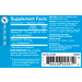 Supplement Facts label for The Vitamin Shoppe Vitamin K2 60 Veggie Caps