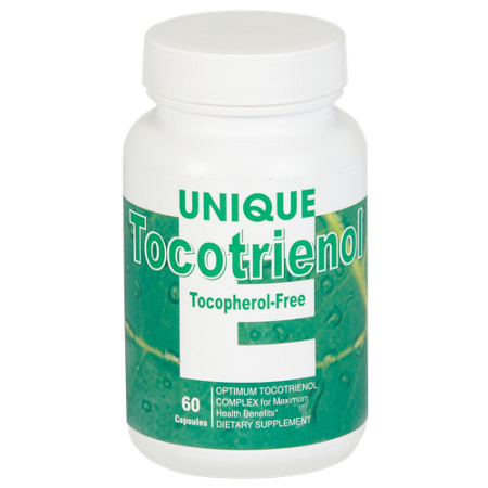 Unique E Tocotrienol Complex capsules bottle front