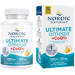 Nordic Naturals Ultimate Omega CoQ10 softgels bottle and box front