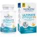 Nordic Naturals Ultimate Omega D3 softgels bottle and box front