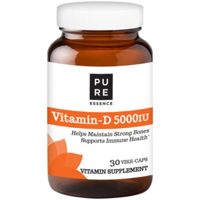 Vitamin D 5000 IU (30 Capsules) by Pure Essence Labs at the Vitamin Shoppe