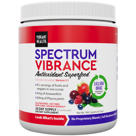 Vibrant Health Spectrum Vibrance Antioxidant Superfood Powder front