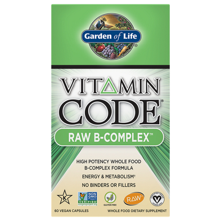 Garden of Life Vitamin Code Raw B-Complex box view 2