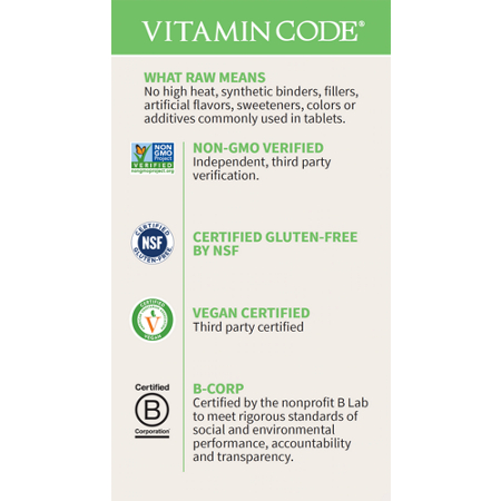 Garden of Life Vitamin Code Raw Vitamin B-Complex view 4