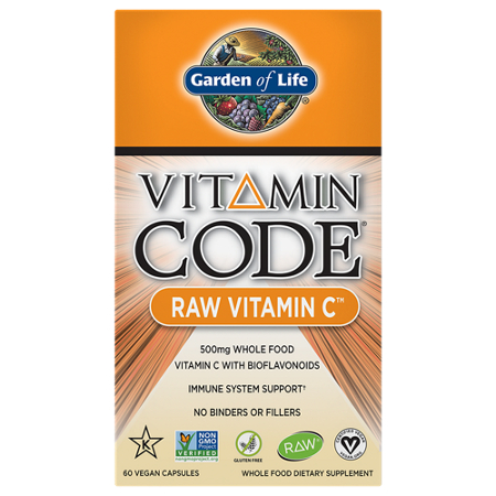 Garden of Life Vitamin Code Raw Vitamin C box view 2