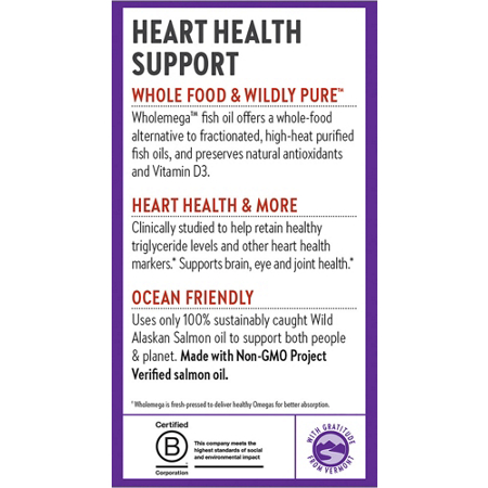 Wholemega Whole Wild Alaskan Fish Oil alternate view 4