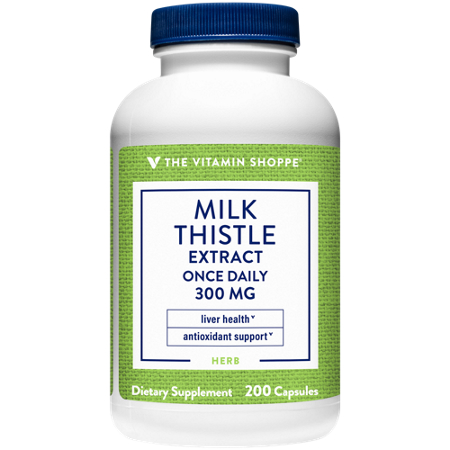 The Vitamin Shoppe Milk Thistle Extract capsules 300 MG view