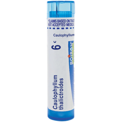 Caulophyllum Thalictroides 6C - Homeopathic Medicine for Menstrual Cramps (80 Pellets)