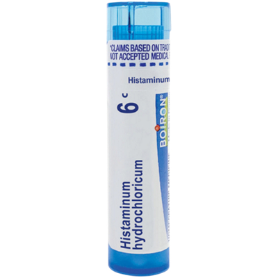 Histaminum Hydrochloricum 6C - Homeopathic Medicine for Allergies (80 Pellets)