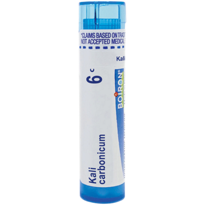 Kali Carbonicum 6C - Homeopathic Medicine for Lower Back Pain & Weakness (80 Pellets)