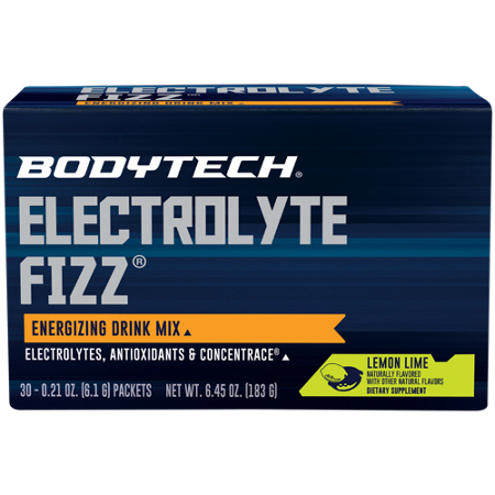 BodyTech Electrolyte Fizz Lemon Lime packets view 2