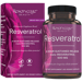 Reserveage Nutrition Resveratrol veggie capsules 500 MG front