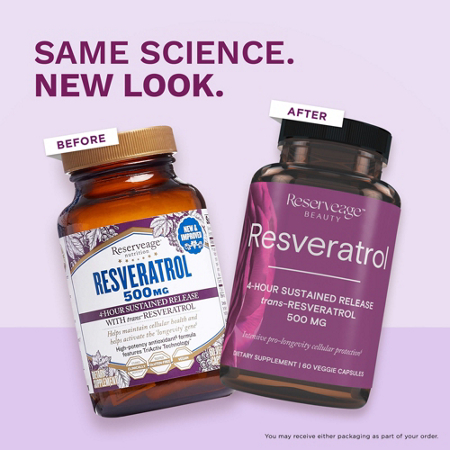Reserveage Nutrition Resveratrol 500 MG alternate view 2