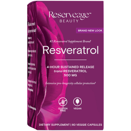 Reserveage Nutrition Resveratrol 500 MG box view 5