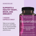 Reserveage Nutrition Resveratrol 500 MG bottle view 7