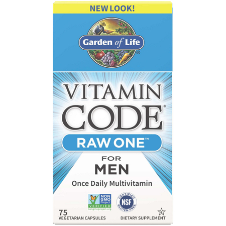 Garden of Life Vitamin Code Raw One for Men Multivitamin view 2