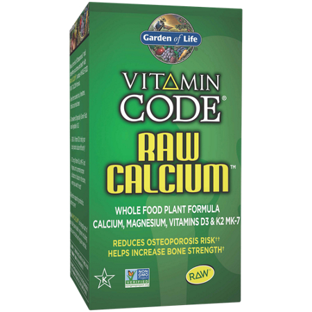 Garden of Life Vitamin Code Raw Calcium box front