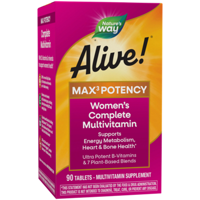 Alive! Whole Food Energizer Women's Multivitamin (90 Tablets)
