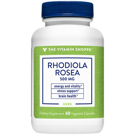 The Vitamin Shoppe Rhodiola Rosea capsules 500 MG view