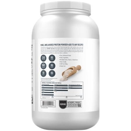 Try Zero Carb Unflavored Whey Protein Powder view 4