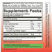Supplement Facts label for Dynamic Health Organic Tart Cherry Juice Concentrate