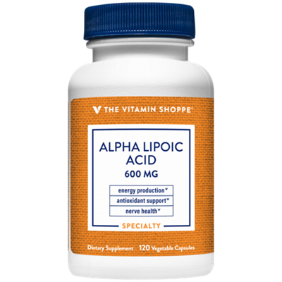 Alpha Lipoic Acid - Antioxidant & Cellular Support - 600 MG (120 Vegetable Capsules)