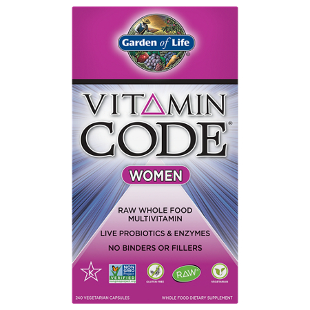 Garden of Life Vitamin Code Women Raw Whole Food Multivitamin view 2