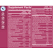 Supplement Facts label for Ultimate Woman Multivitamin Multimineral