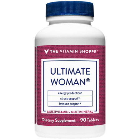The Vitamin Shoppe Ultimate Woman Multivitamin Multimineral tablets view
