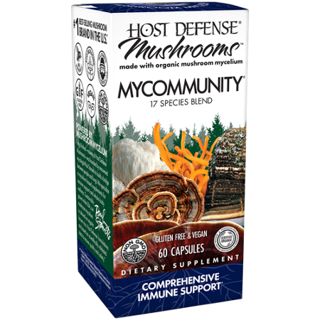 Host Defense Mushrooms MyCommunity 17 Mushroom Complex box front
