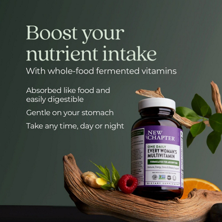 New Chapter Organic Multivitamin for Every Woman tablets view 6