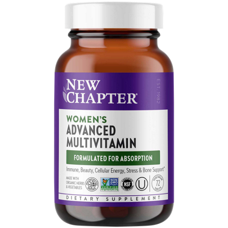 New Chapter Organic Multivitamin for Every Woman tablets bottle front